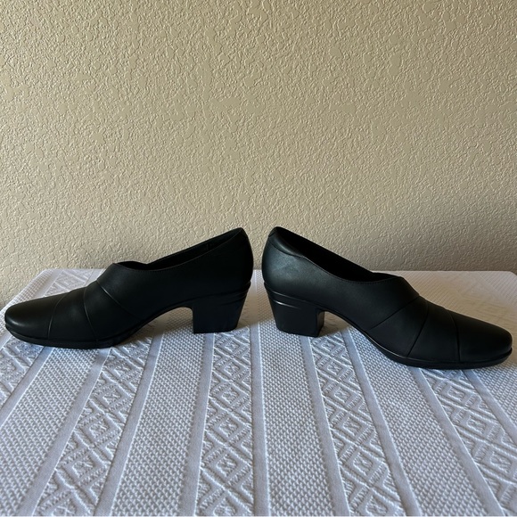 Clarks Ultimate Comfort Collection Black Slip on Shoes Size 12 - Picture 7 of 11